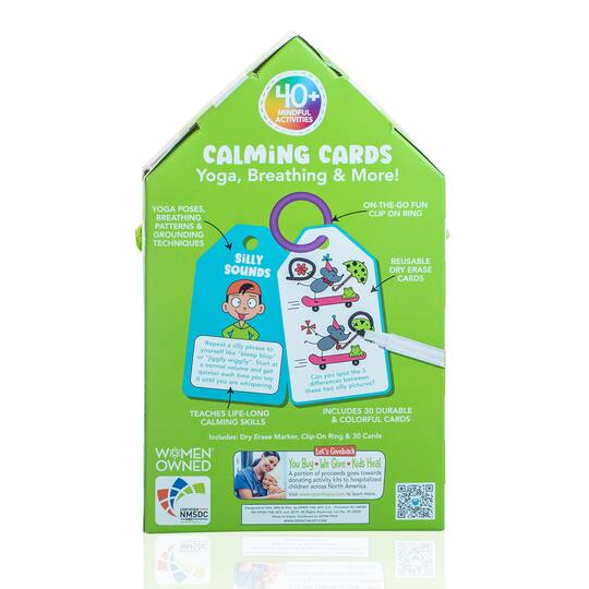 Dry Erase Calming Flash Card Kit